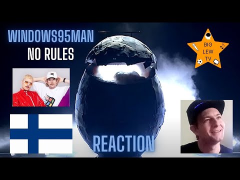 Windows95Man, No Rules. Live Performance Reaction. Finland Eurovision 2024.