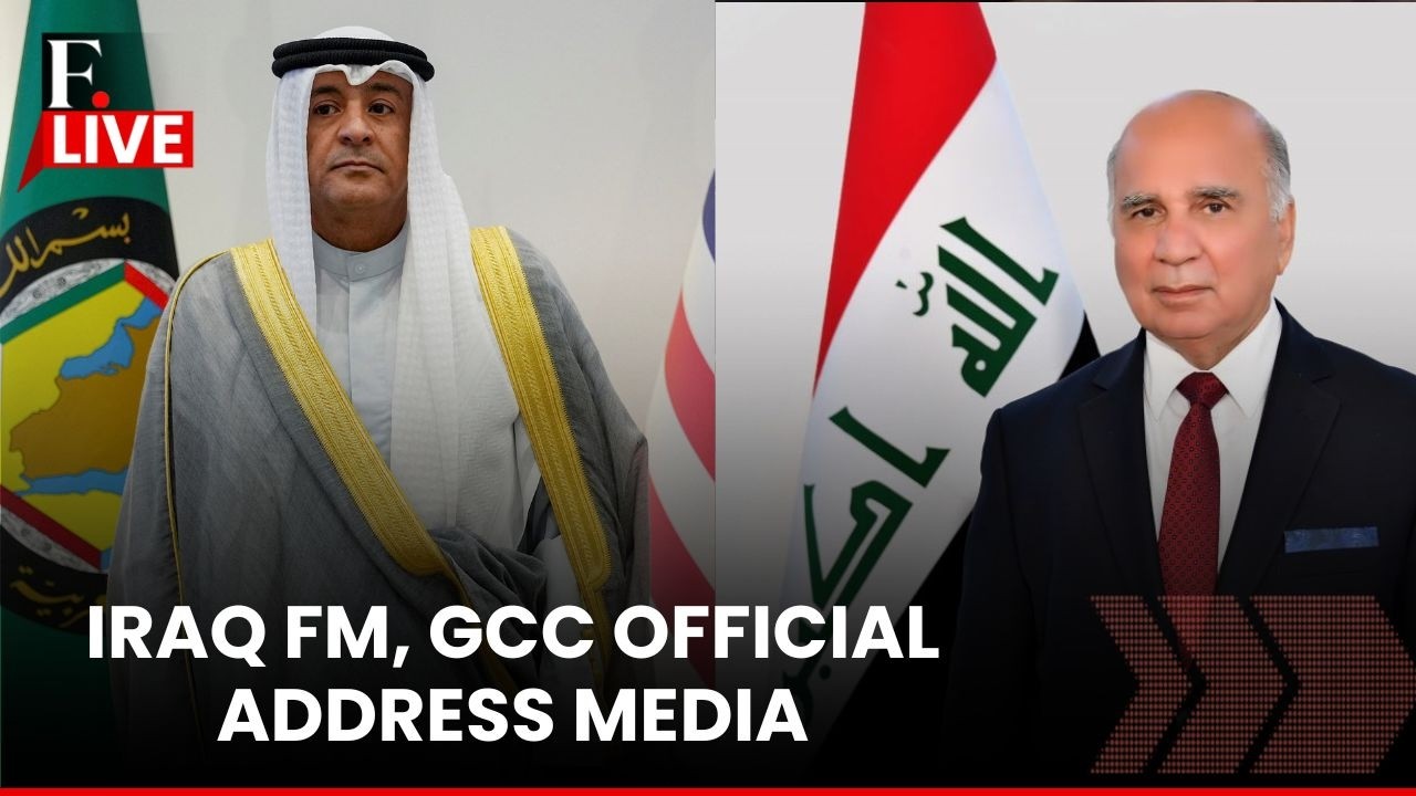LIVE: Iraqi FM Fuad Hussein and Gulf Cooperation Council Security-General Albudaiwi's Joint Presser