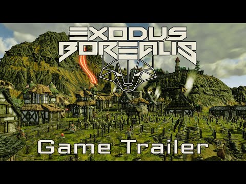 Exodus Borealis - Release Trailer [Colony Builder + Tower Defense Game for PC] thumbnail
