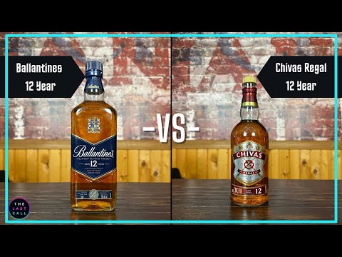 Ballantines 12 Scotch VS Chivas Regal 12 Scotch Comparisons!