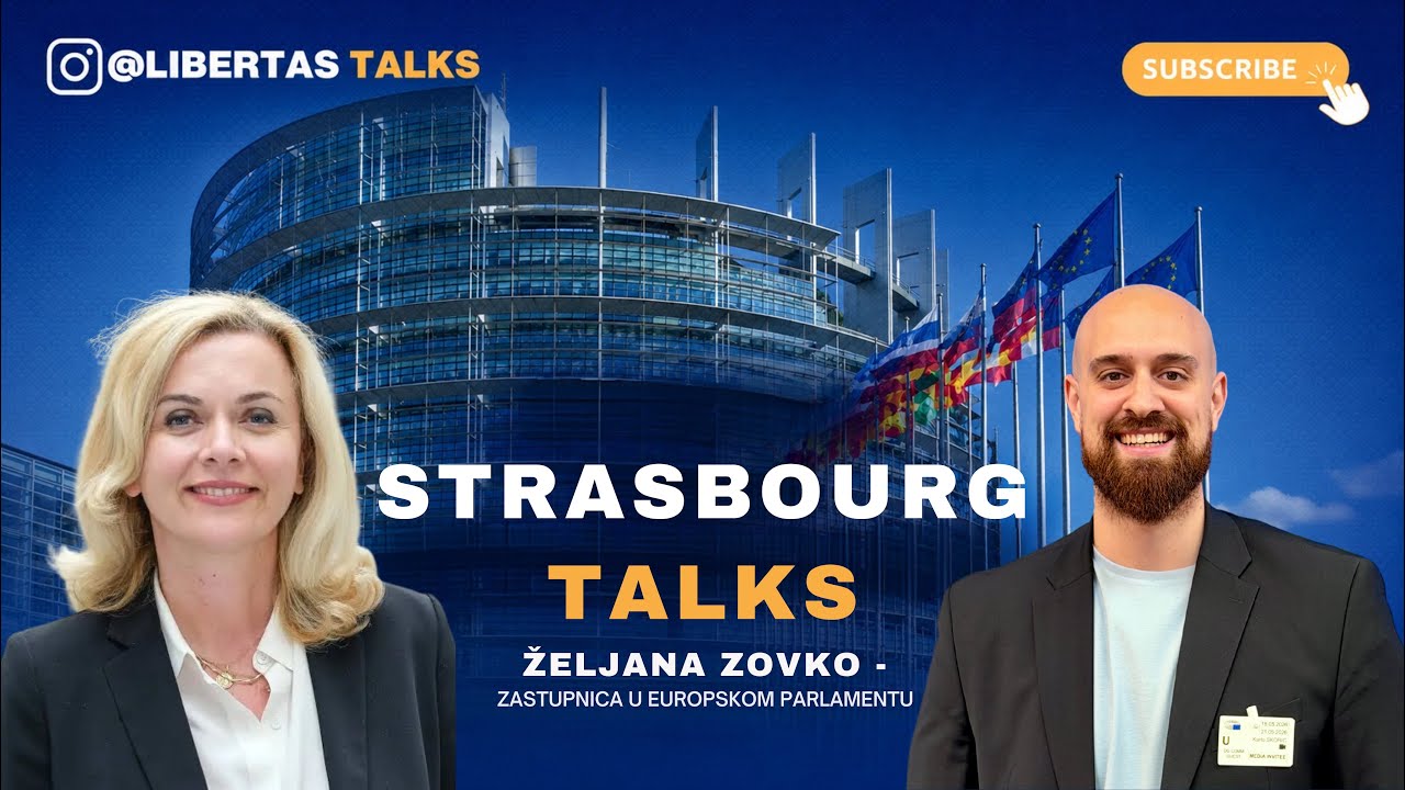 Strasbourg Talks: Željana Zovko - Moja želja i borba u politici je da ne dopustim da me ušutkaju