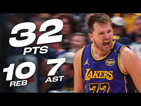 Luka's First 30+ Point Game As A Laker! 👀 | February 22, 2025