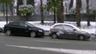 NEVADA BARCELONA 23.02.2013 ZONA PL. ALFONSO COMIN