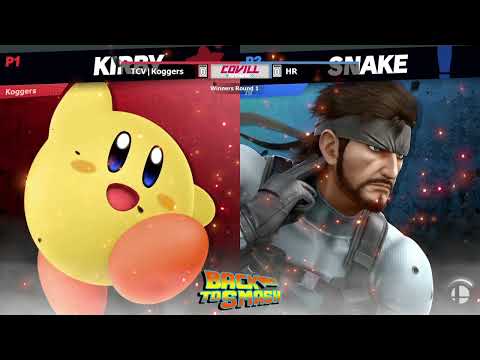 Back to Smash Winners round 1 - TCV|Koggers(Kirby) Vs. HR(Snake)