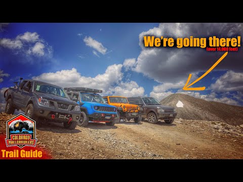 Mount Antero Off-Road Trail Guide (featuring a Range Rover, Jeep Renegade, Nissan Frontier)