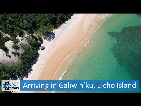 Arriving in Galiwin’ku on remote Elcho Island - East Arnhem Land.