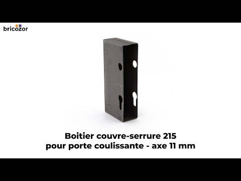 Boîtier couvre-serrure - pour serrure de porte coulissante 215 COMUNELLO