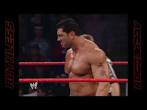 Batista vs. Justin Credible | WWE RAW (2002)