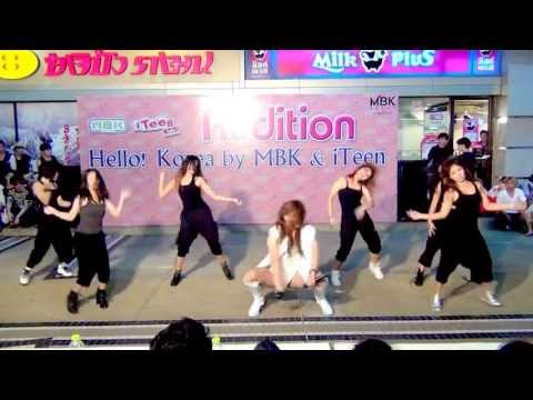 130630 Black' forent cover HyunA Project - Change @Hello! Korea by MBK & iTeen (Audition)