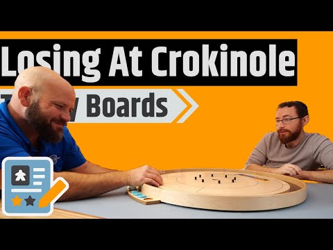 Losing Badly At Crokinole To Jeremy Tracey - The Best Boards For Crokinole