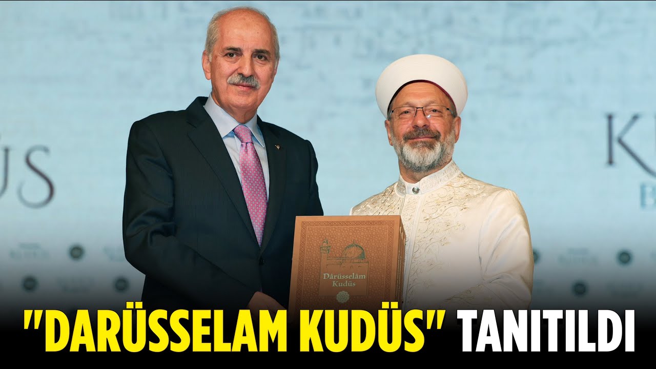 Diyanet İşleri Başkanlığı "Darüsselam Kudüs" eseri tanıtıldı