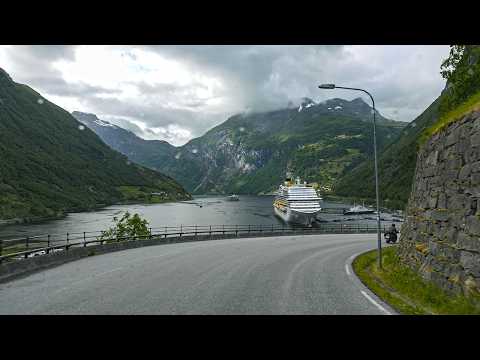 Geiranger Scenic Drive 4K | Grotli to Geinranger, Norway