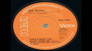 NEIL SEDAKA (with 10cc)  * That&#39;s When the Music Takes Me  1972   HQ