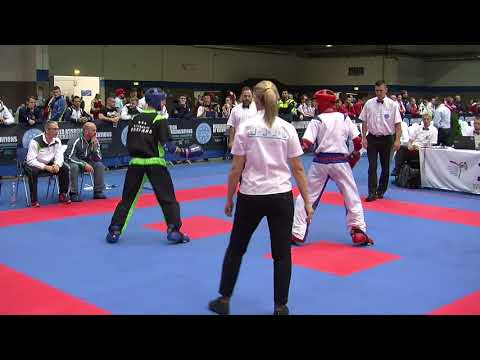 Rafael Aisov RUS v Aaron O'Connor IRL WAKO World Championships 2017