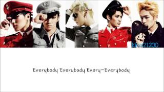 SHINee - Everybody [Hangul/Romanization/English] Color &amp; Picture Coded HD