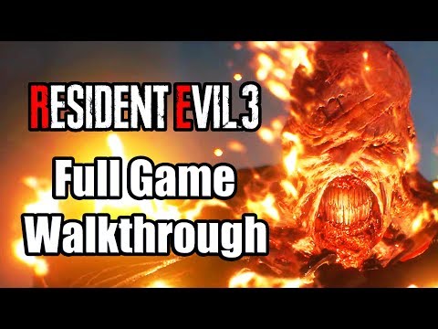 Resident Evil 3 Remake - Full Game Gameplay Walkthrough (PS4 PRO)