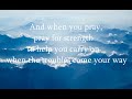 Ryan Shupe - Dream Big - Lyrics