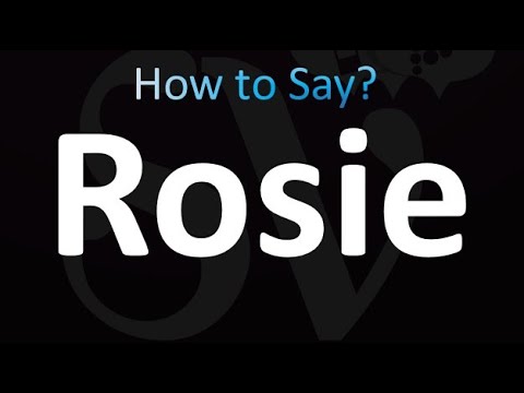 How Do You Spell Rosie