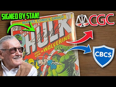 Where to Send My Stan Lee Signed Hulk 181? | CGC vs CBCS - Signed Grail Comic Books ft.GoldenAgeGuru
