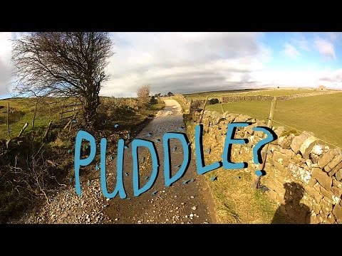 Never under estimate a puddle