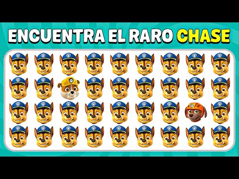 Encuentra El Raro - Paw Patrol Edición🐶👮🚒 | Quiz Bee Español