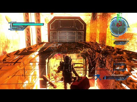 EDF Earth Defense Force 5 M 81 Reclaiming Base 228: Stage 3 - Glitch Raider Inferno
