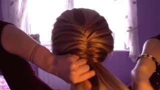 How To Do A Fishtail Braid On Yourself...