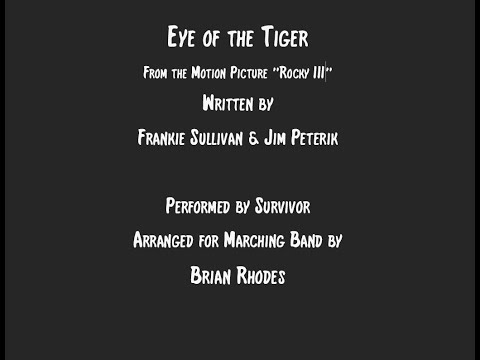 Eye of the Tiger for Marching Band
