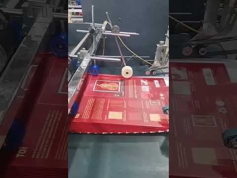 Box gluing production line