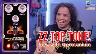 Video thumbnail for ZZ TOP TONES with Germanium! MLA Pedals Eliminator New Version by Perfecto De Castro