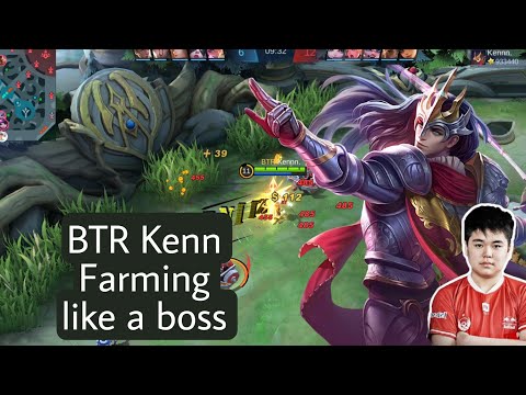 BTR Kennn Lancelot MLBB Farming like a boss
