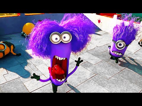 Minion Fight Scene | DESPICABLE ME 2 (2013) Movie CLIP HD