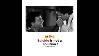 Suicide is not a solution 👍heart touching line 