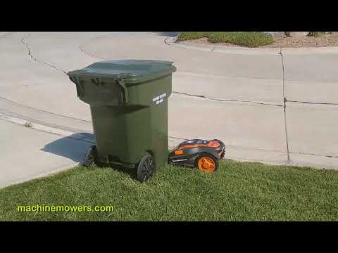 Trash Cans and the Perimeter Wire | Worx Landroid WG794 Troubleshooting Video Series - #15