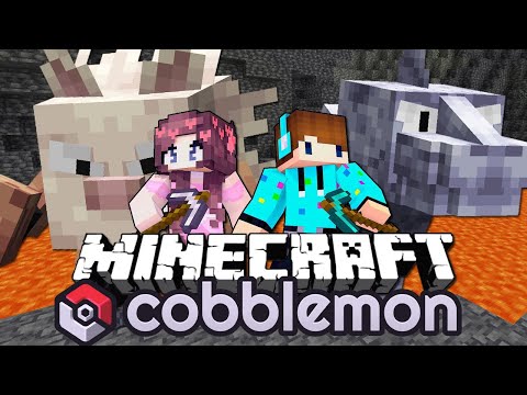 DIAMOND MINE AND AWESOME POKEMON IN THE GOA !!  Minecraft Cobblemon [#3]