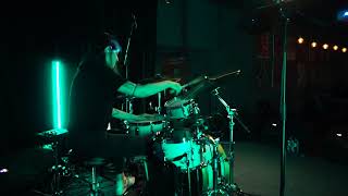 Drum Solo in 5/8 over a loop I made