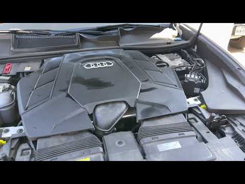 replacing air filter on Audi Q8