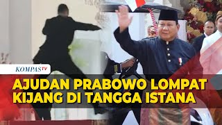 Download lagu Ajudan Prabowo Lompat Kijang di Tangga Istana, Karena Hal Ini mp3