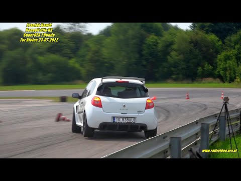 Staniek Dawid - Renault Clio RS turbo - SuperOES 7 Runda Tor Kielce 23-07-2022