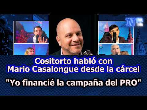 Cositorto habló con Mario Casalongue desde la cárcel: 