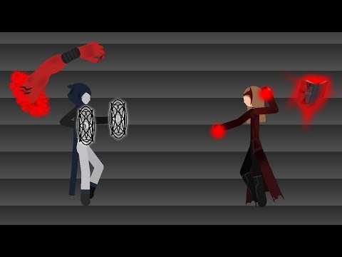The Scarlet Witch VS Raven (Las figuras enseñadas en el vídeo fueron creadas por mi)