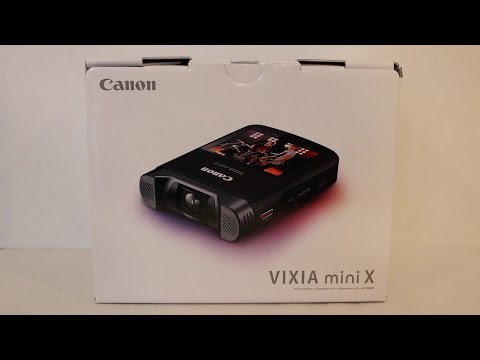 Canon Vixia Mini X Unboxing/Review