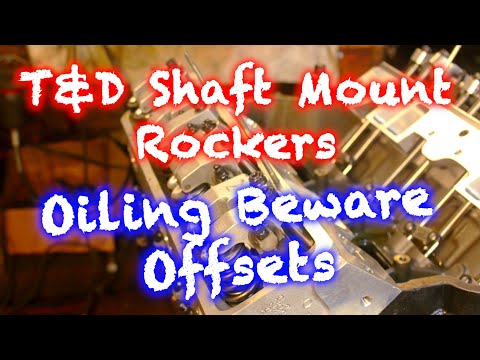 T&D Shaft Mount Offset Rockers with Offset Black Mamba Lifters