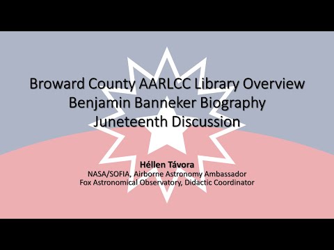 2021 06 19 Héllen Távora   Benjamin Banneker Juneteenth Lisa Jackson AARLCC