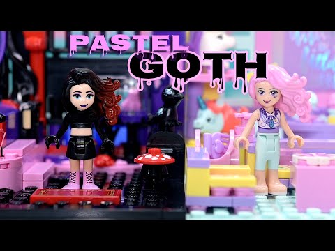 Too Much Goth 🥀 Lego build challenge DIY