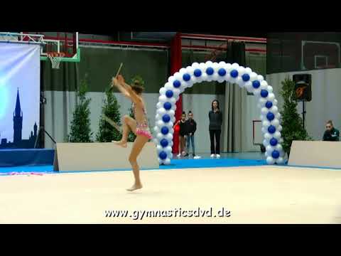 Eleonore Caburet (FRA) - Junior Non-FIG 09 - Happy Cup Gent 2018