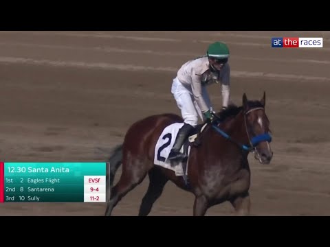 Some debut from Flightline's half-brother EAGLES FLIGHT at Santa Anita