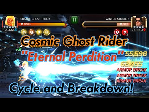 Cosmic Ghost Rider "Eternal Perdition" Cycle! Breakdown and Showcase!