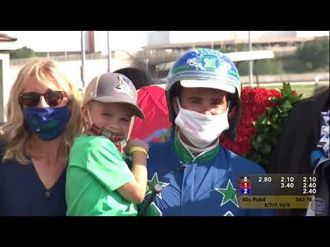 Ramona Hill & Andrew McCarthy wins HAMBLETONIAN NO. 95 ($1,000,000) in 1.50,1 at The Meadowlands.