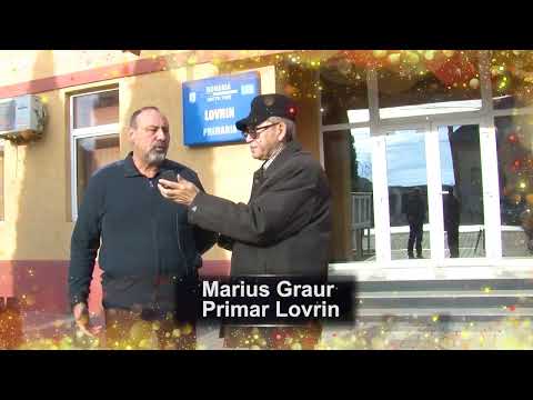 Mesaj de Sărbători, Marius Graur primar comuna Lovrin